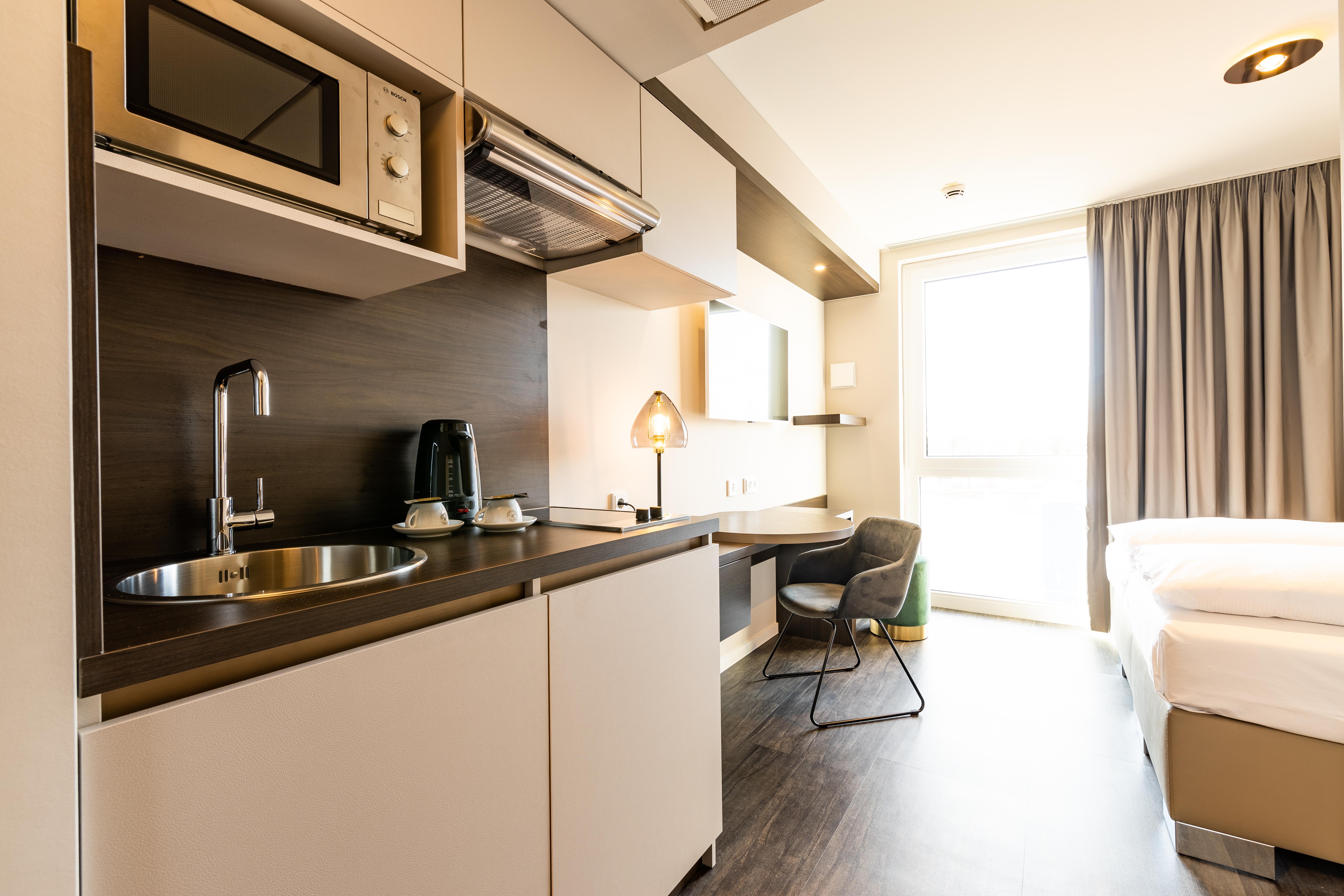 Maseven Muenchen Messe Dornach Lejlighedshotel 4*